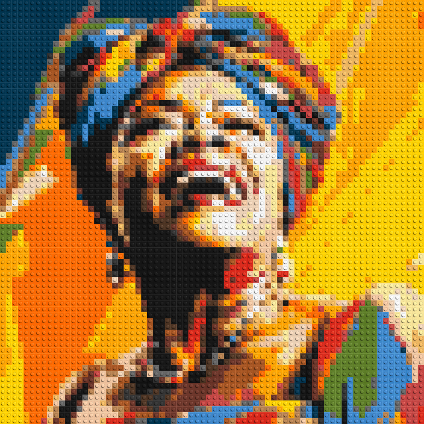 Maya Angelou - Brick Art Mosaic Kit 3x3 large