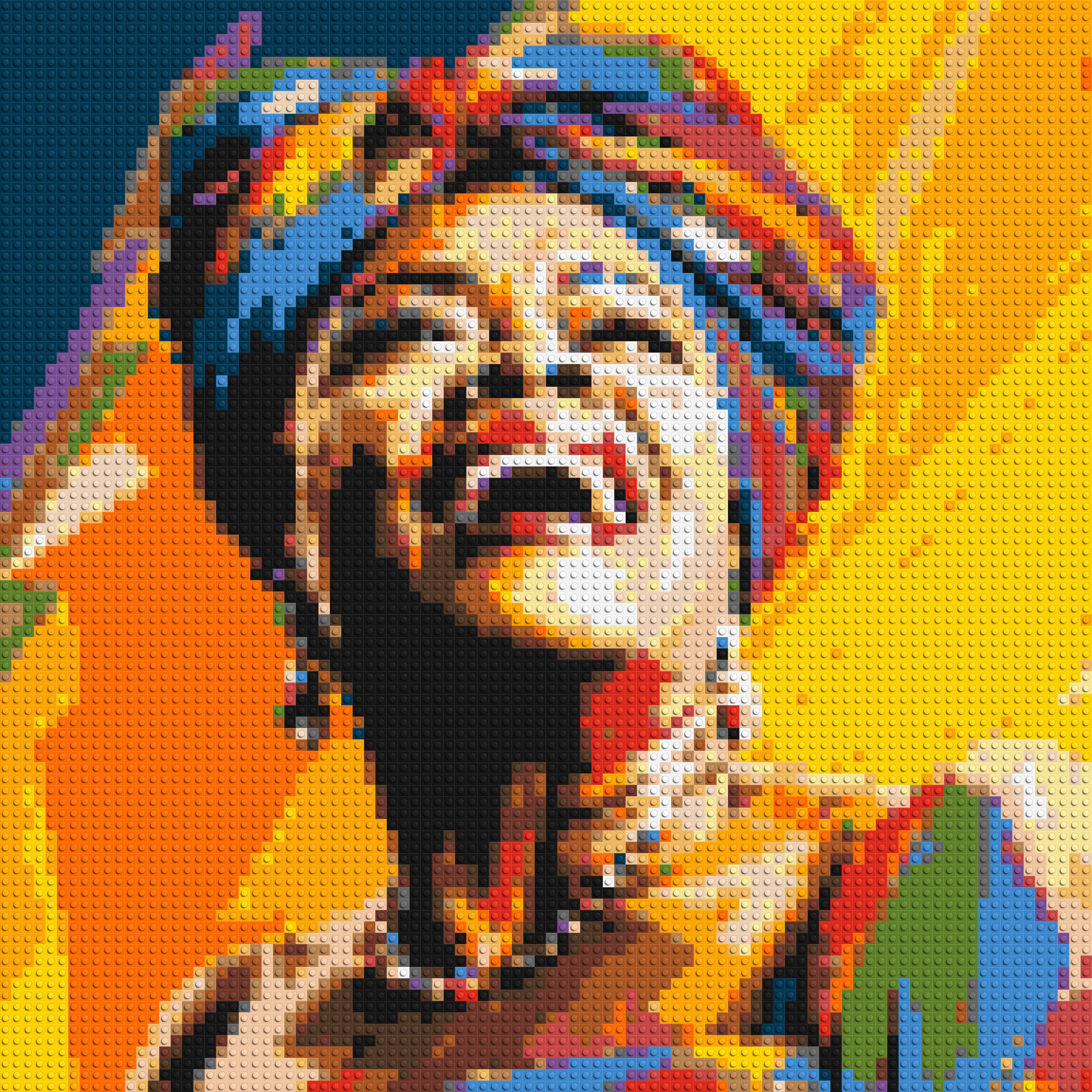 Maya Angelou - Brick Art Mosaic Kit 4x4 large