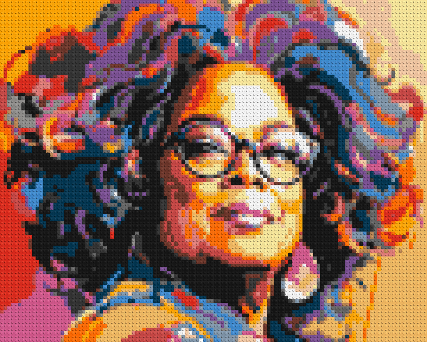 Oprah Winfrey - Brick Art Mosaic Kit 5x4 large