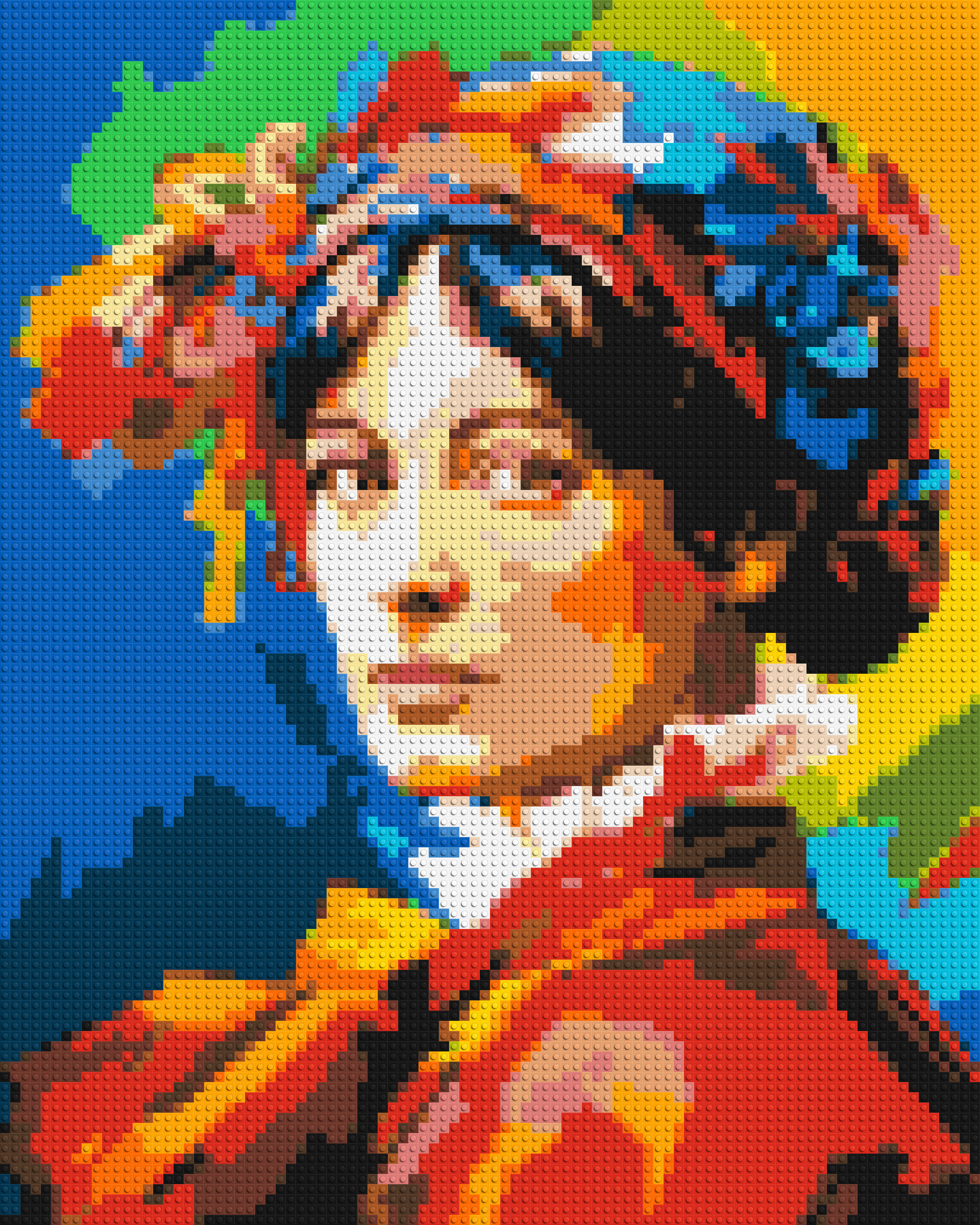 Jane Austen - Brick Art Mosaic Kit 4x5 large