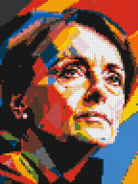 Georgia O'Keeffe - Brick Art Mosaic Kit 3x4 large