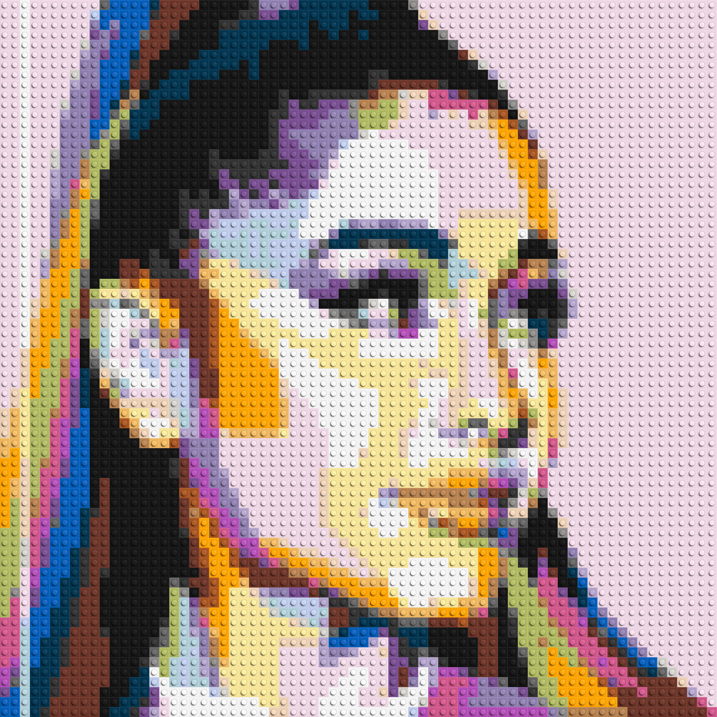 Ariana Grande - Brick Art Mosaic Kit 3x3 large