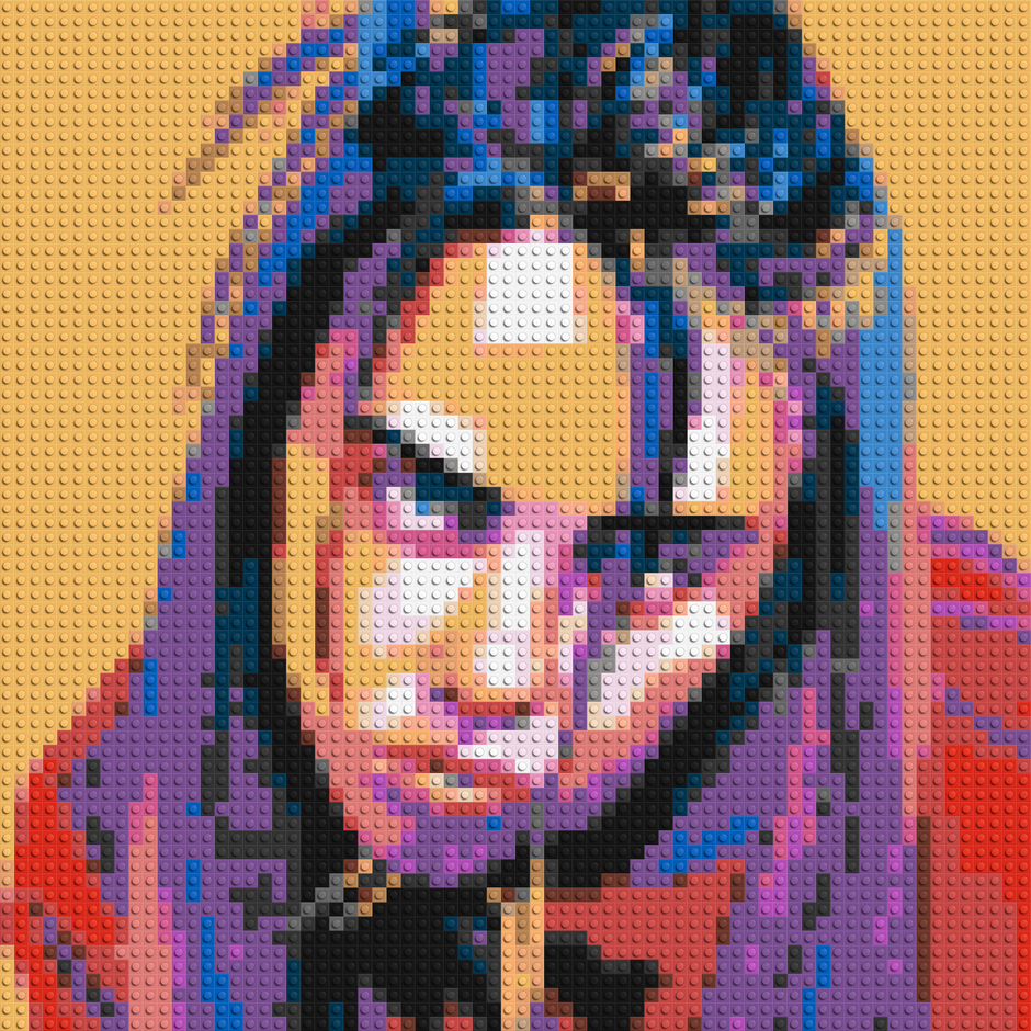 Personalised Brick Mosaic Art - Brick Me UK