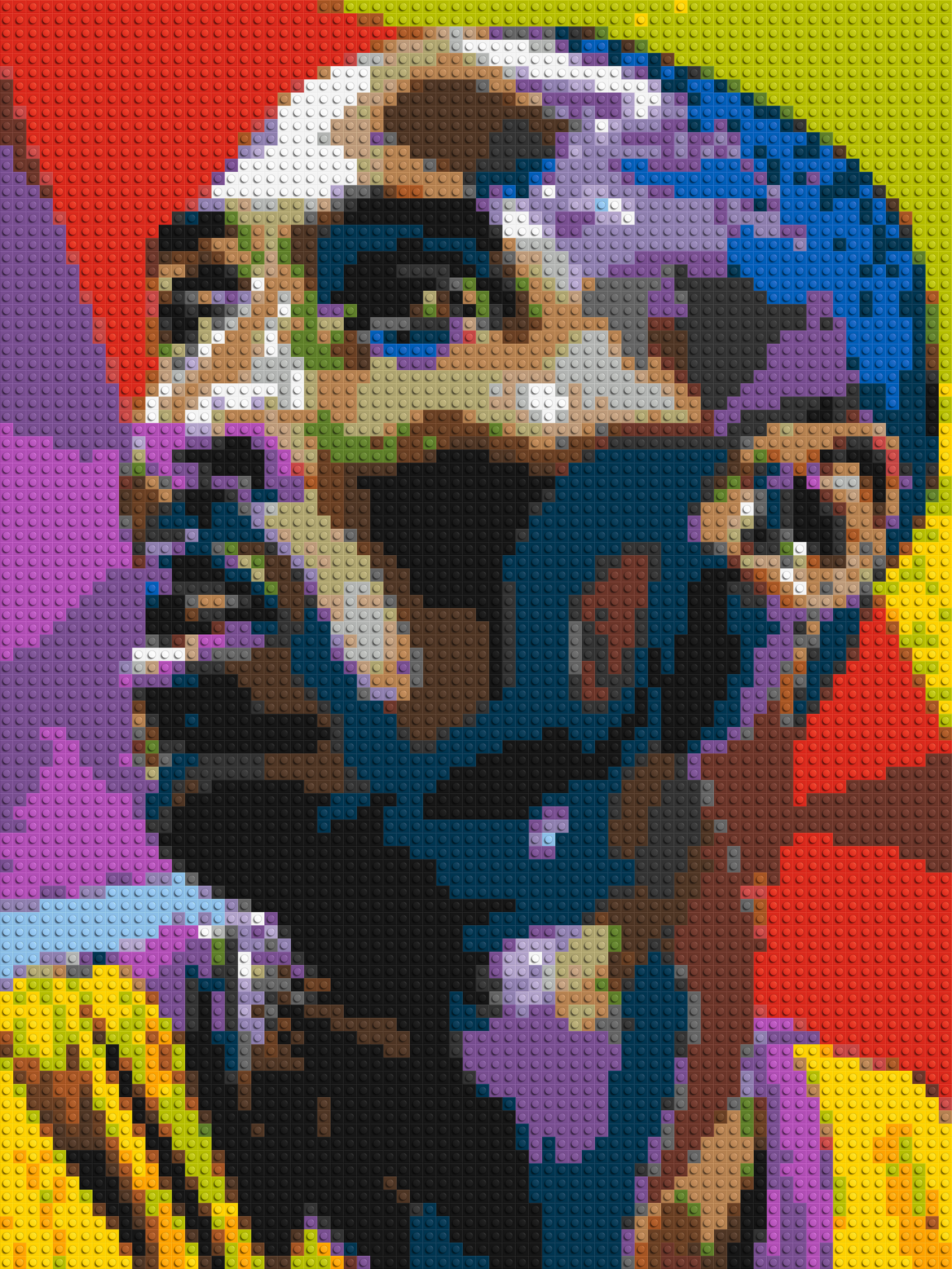 Kobe Bryant - Brick Art Mosaic Kit 3x4 large