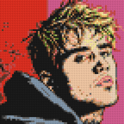 Justin Bieber - Brick Art Mosaic Kit 3x3 large