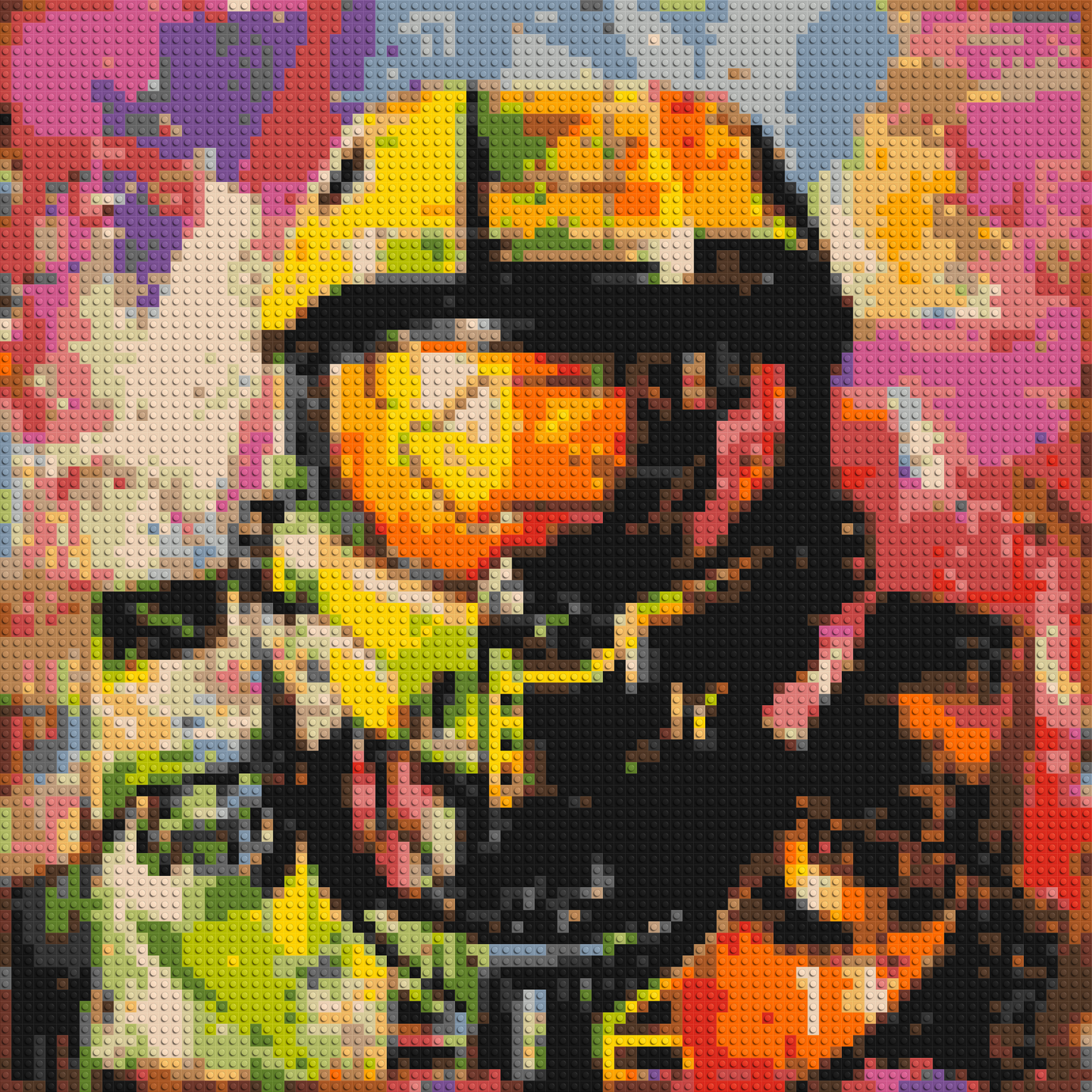 Master Chief - Brick Art Mosaic Kit 4x4 large