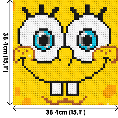 Sponge Bob - Brick Art Mosaic Kit 2x2 large