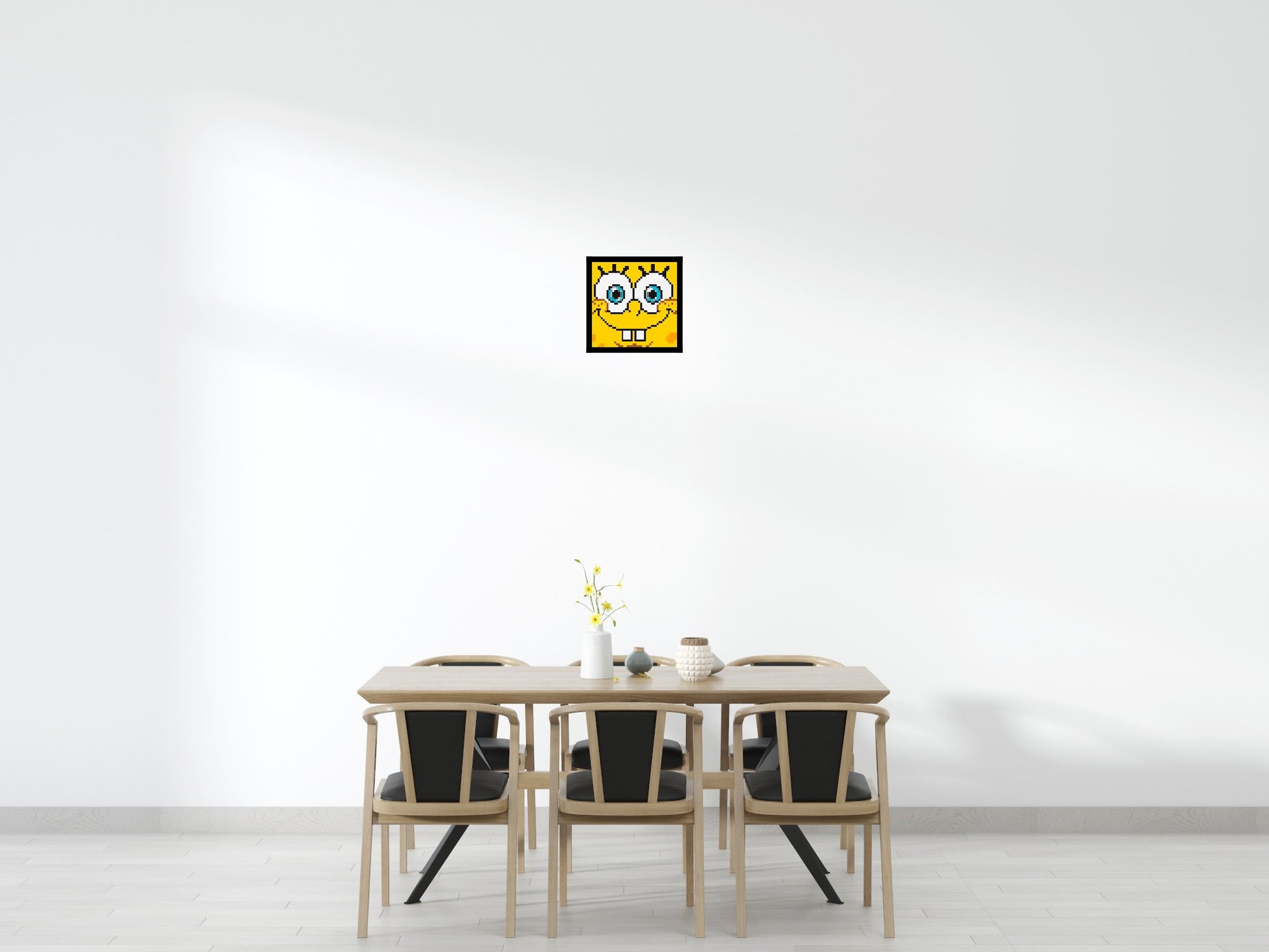 Sponge Bob - Brick Art Mosaic Kit 2x2 scene with frame