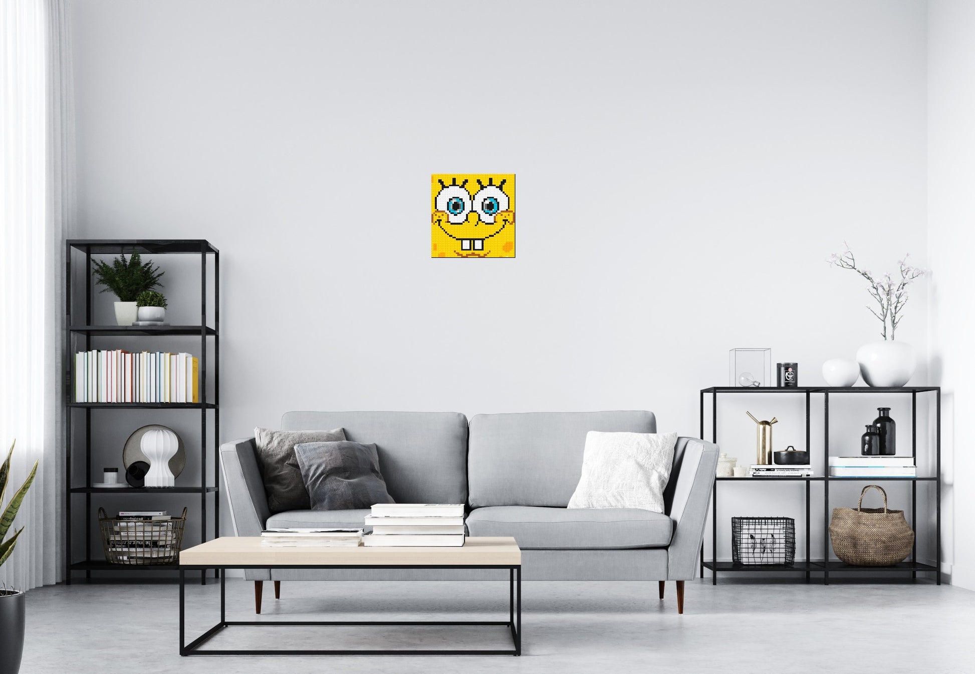 Sponge Bob - Brick Art Mosaic Kit 2x2 scene
