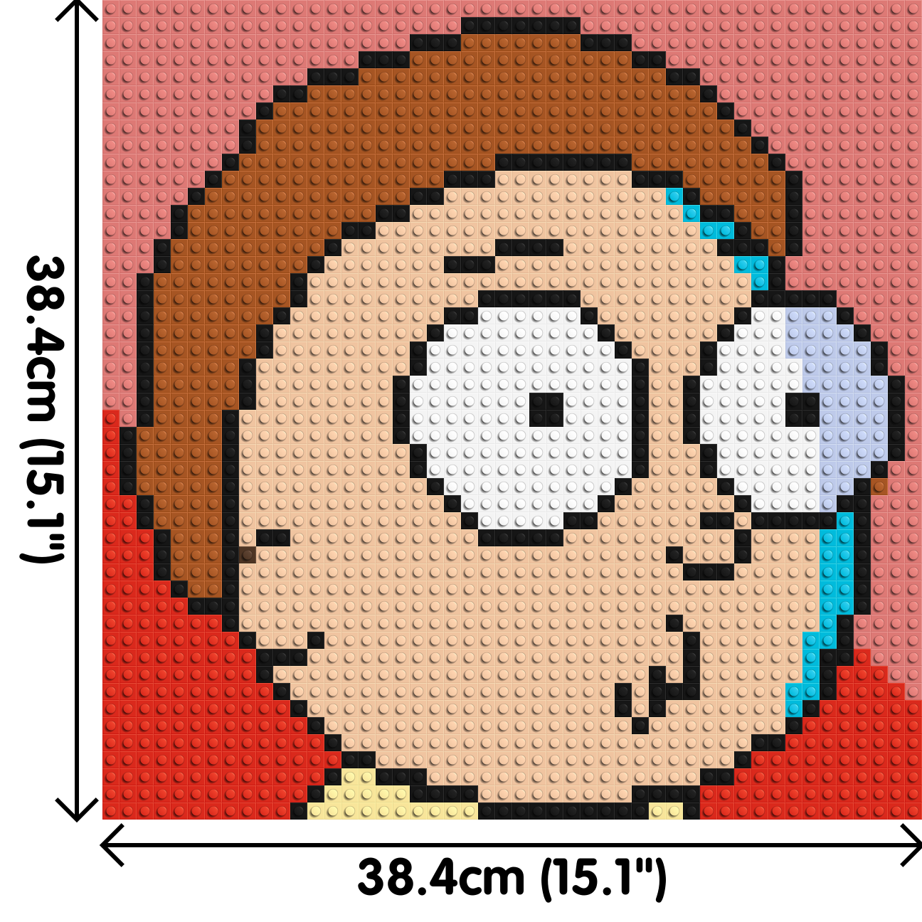 Morty Smith - Brick Art Mosaic Kit 2x2 large