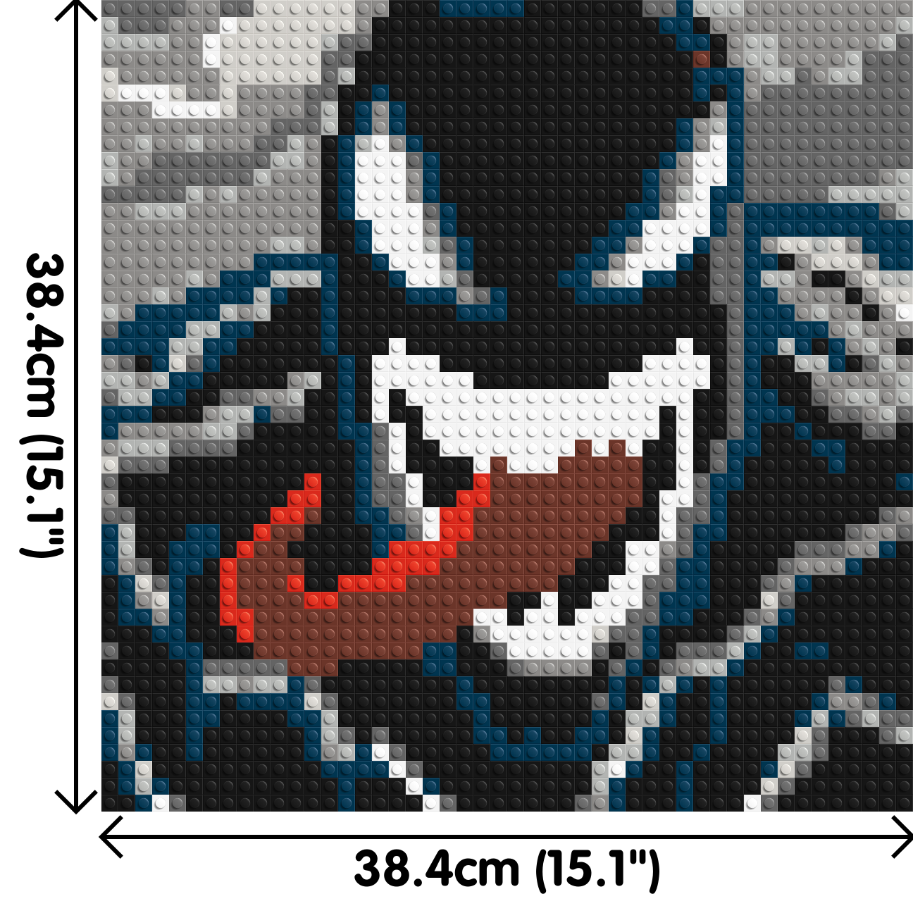 Venom - Brick Art Mosaic Kit 2x2 large