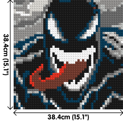 Venom - Brick Art Mosaic Kit 2x2 large
