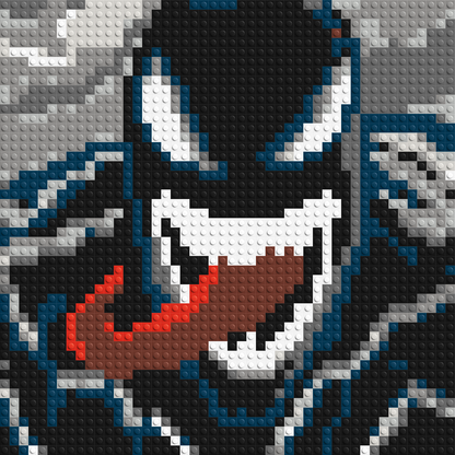 Venom - Brick Art Mosaic Kit 2x2 large
