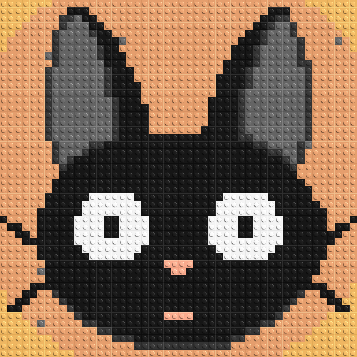 Jiji (Ghibli) - Brick Art Mosaic Kit  2x2 large