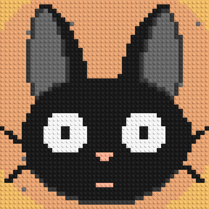 Jiji (Ghibli) - Brick Art Mosaic Kit  2x2 large