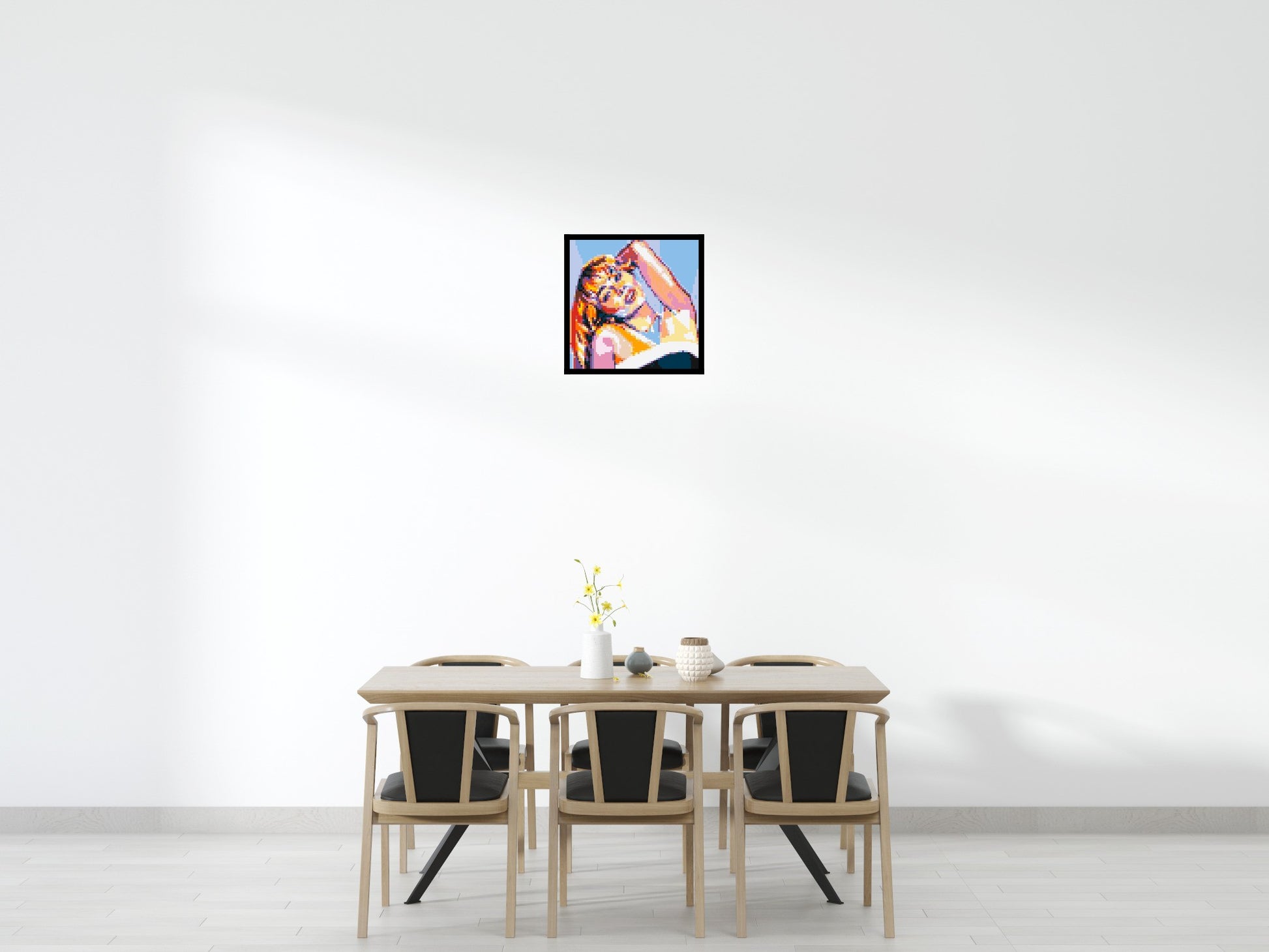 Sabrina Carpenter - Brick Art Mosaic Kit 3x3 scene with frame