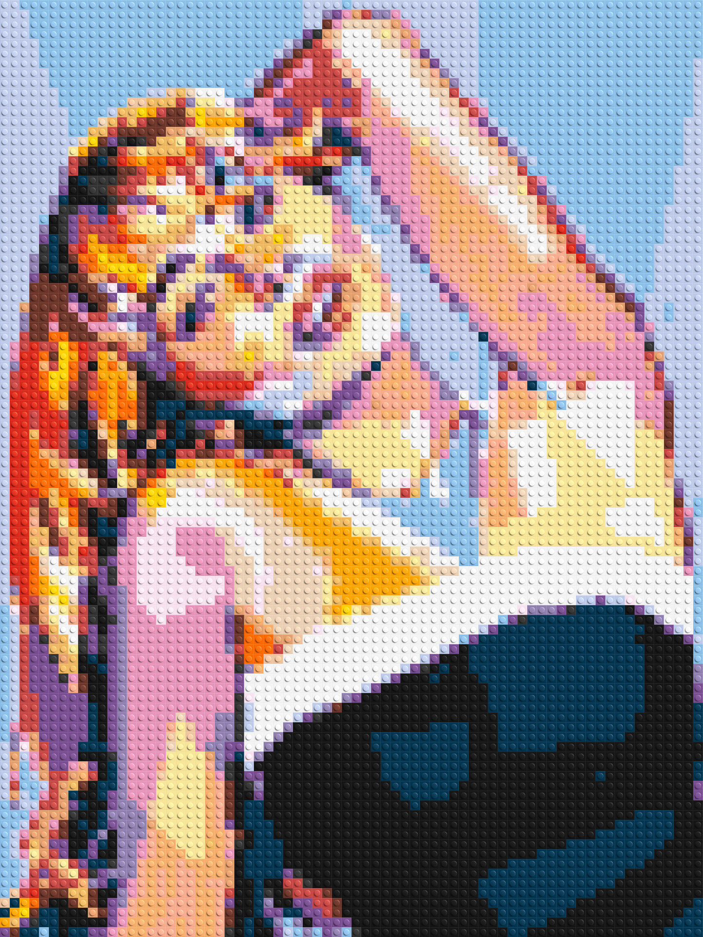 Sabrina Carpenter - Brick Art Mosaic Kit 3x4 large