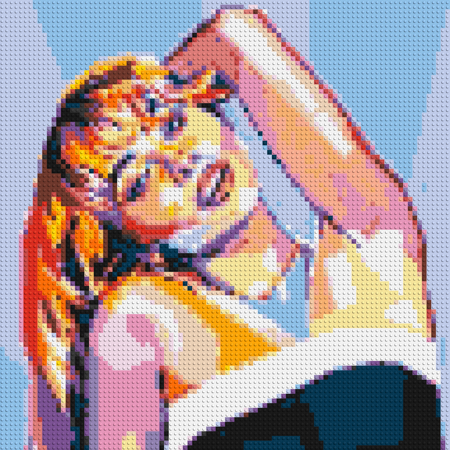 Sabrina Carpenter - Brick Art Mosaic Kit 4x4 large