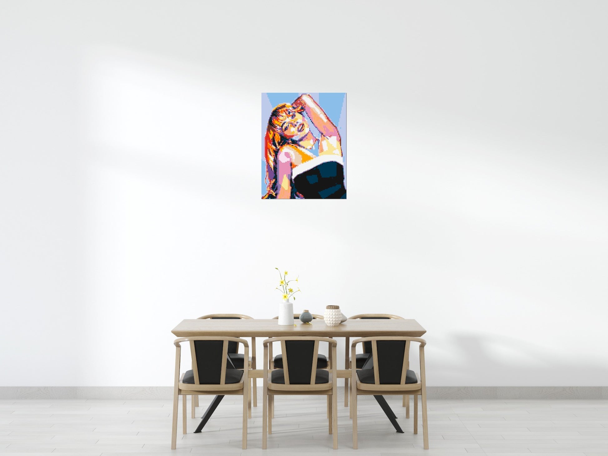 Sabrina Carpenter - Brick Art Mosaic Kit 4x5 scene