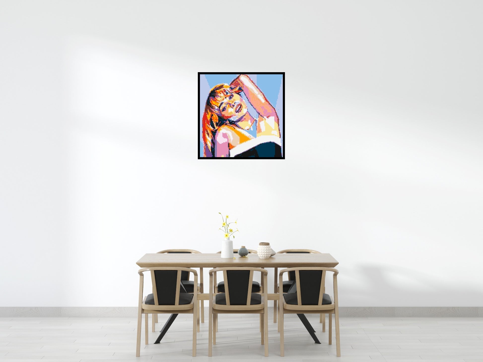 Sabrina Carpenter - Brick Art Mosaic Kit 5x5 scene with frame