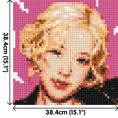 Rosé - Brick Art Mosaic Kit 2x2 large