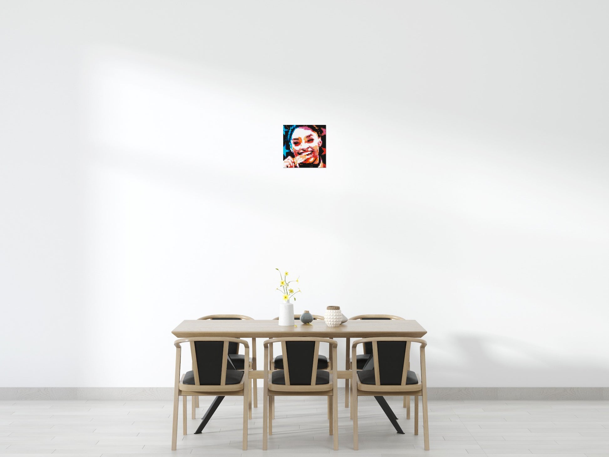 Simone Biles - Brick Art Mosaic Kit 2x2 scene