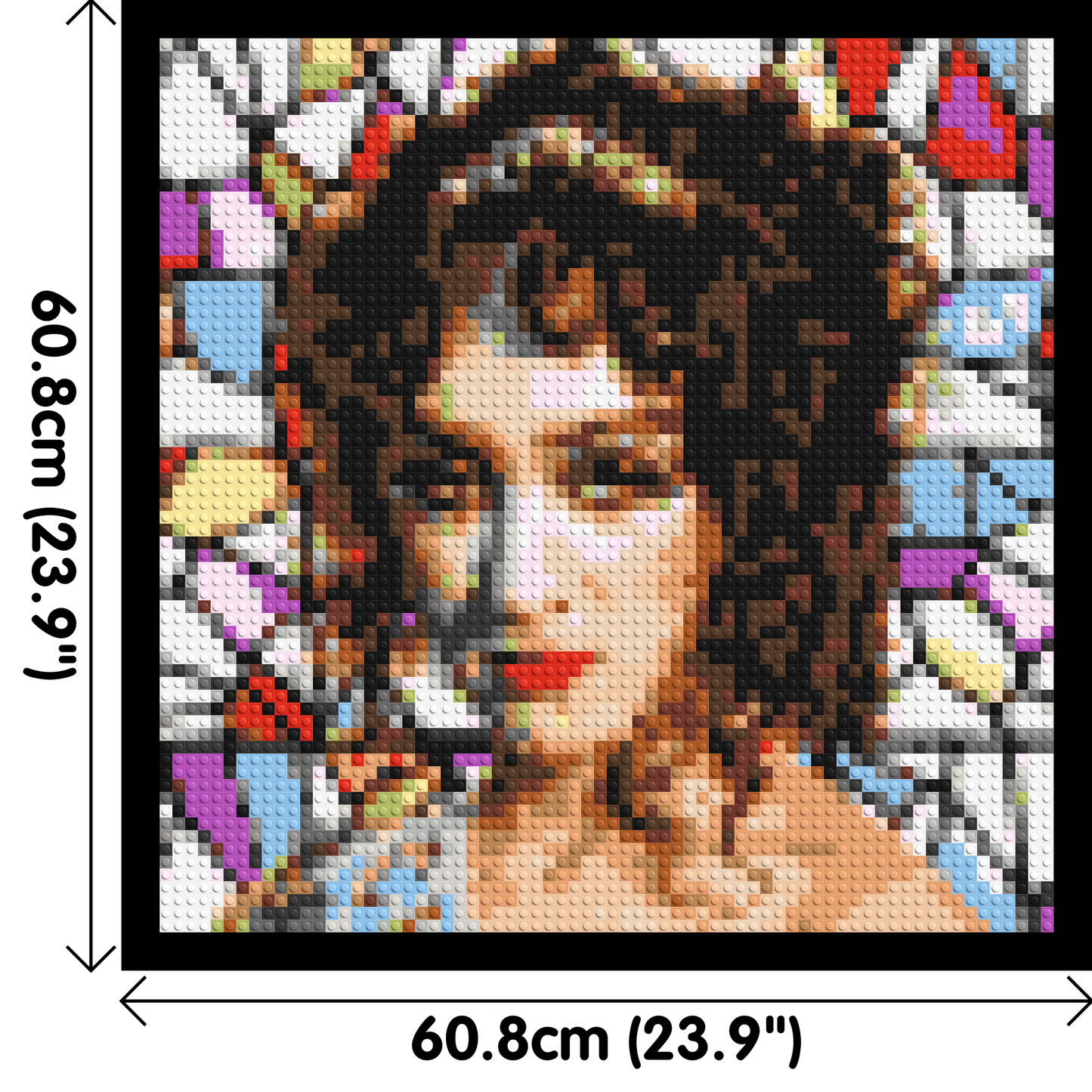 Chapell Roan - Brick Art Mosaic Kit 3x3 large