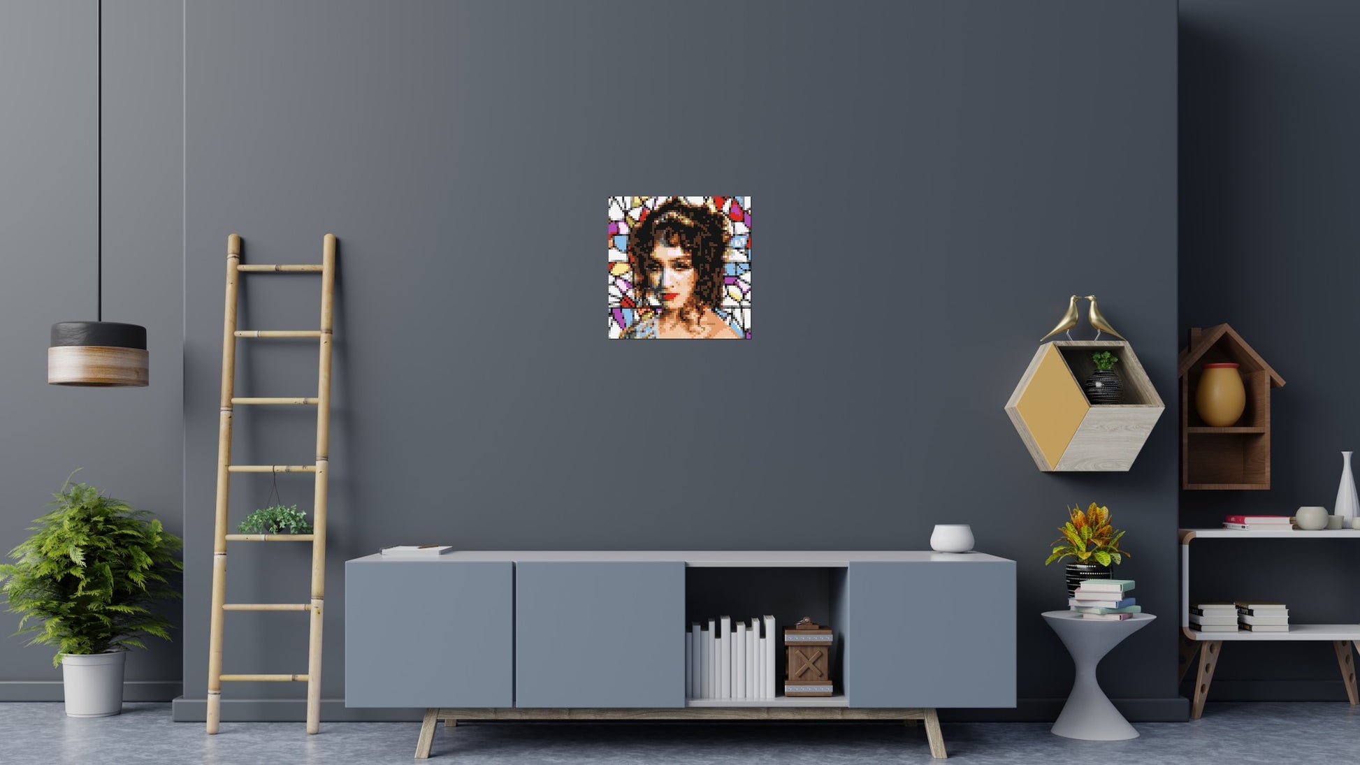 Chapell Roan - Brick Art Mosaic Kit 3x3 scene