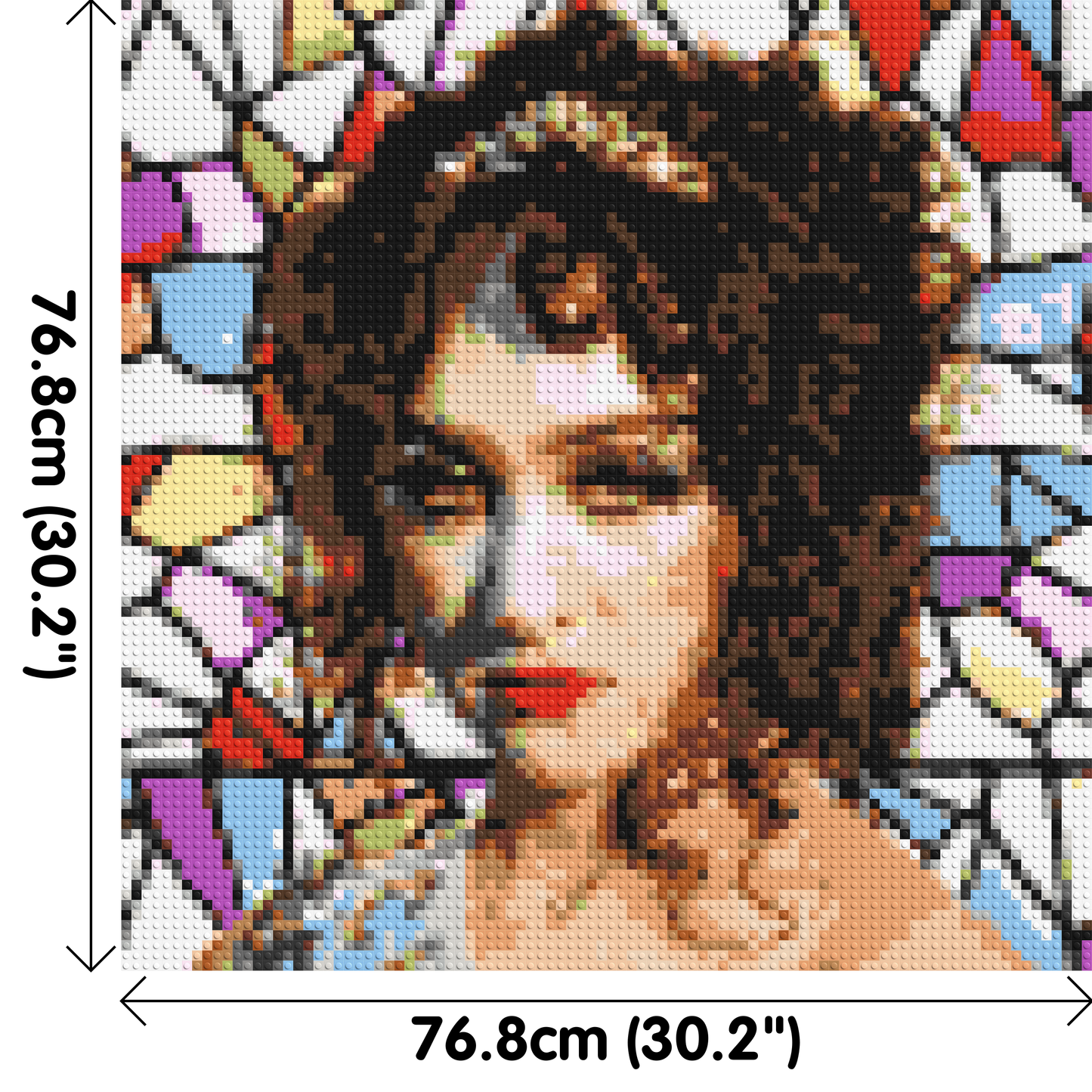 Chapell Roan - Brick Art Mosaic Kit 4x4 large