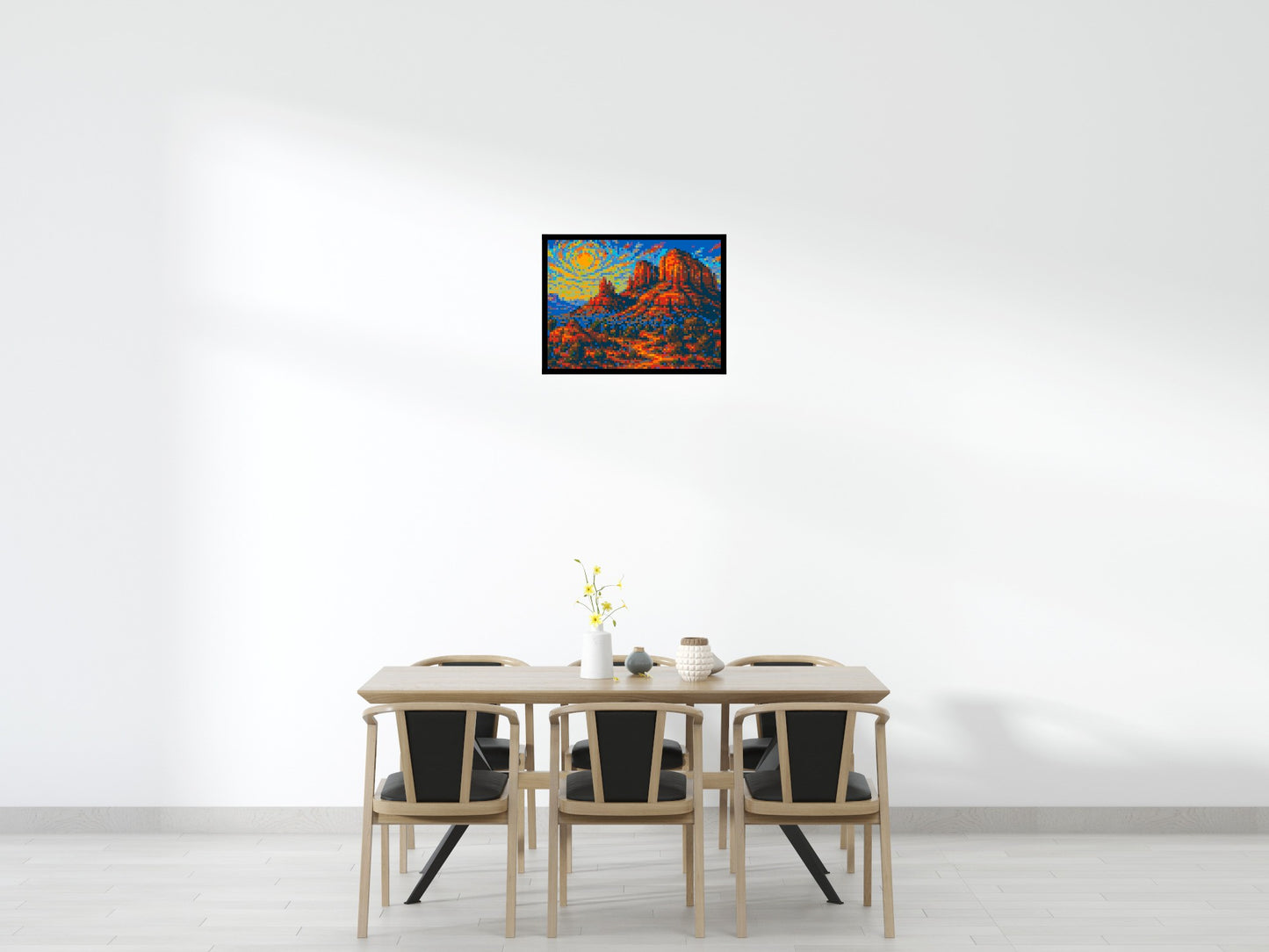 Sedona Red Rocks - Brick Art Mosaic Kit  4x3 large
