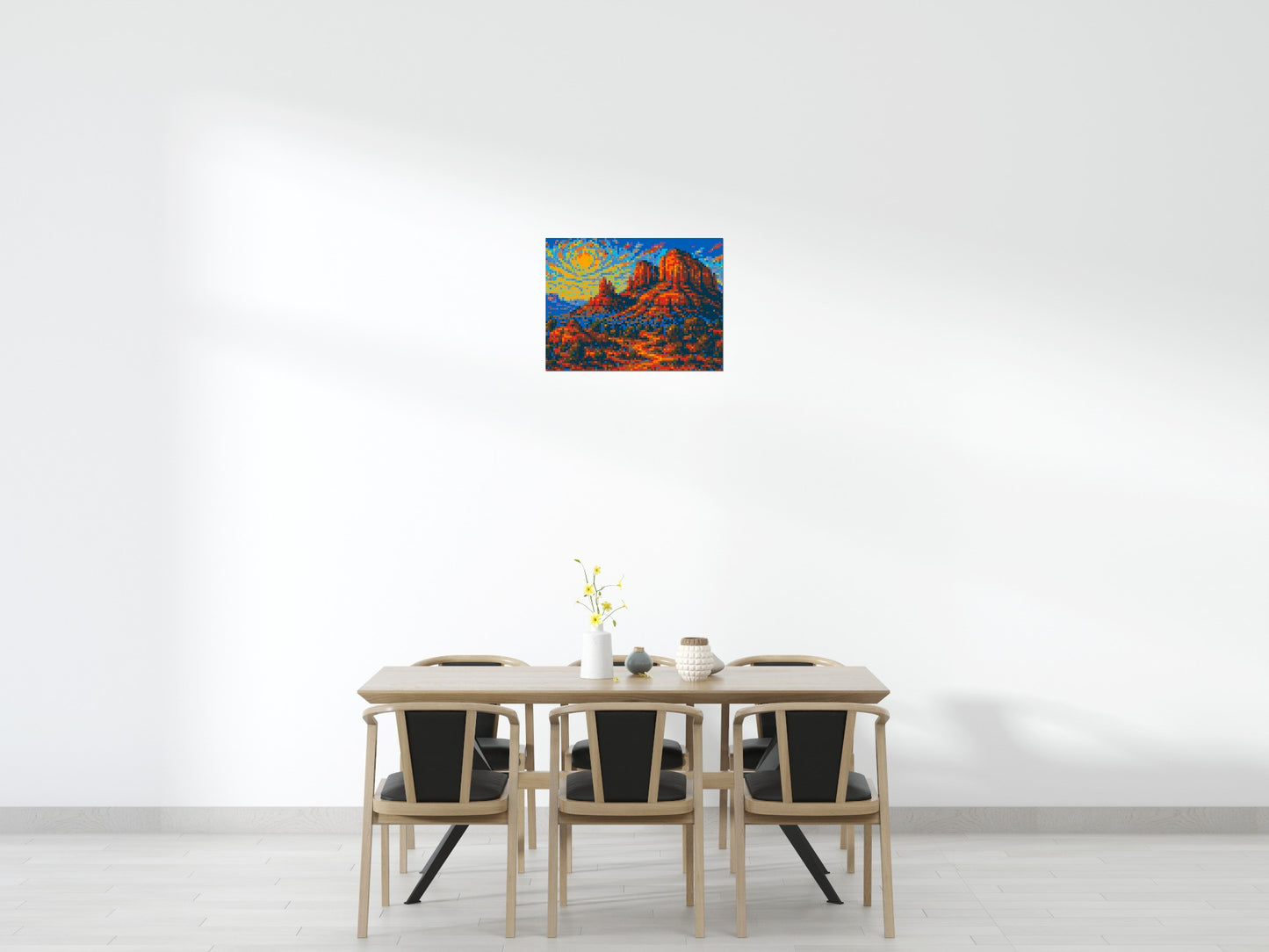 Sedona Red Rocks - Brick Art Mosaic Kit  4x3 large