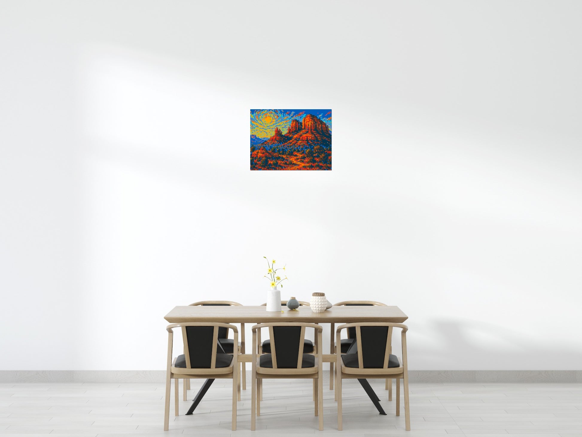 Sedona Red Rocks - Brick Art Mosaic Kit  4x3 scene