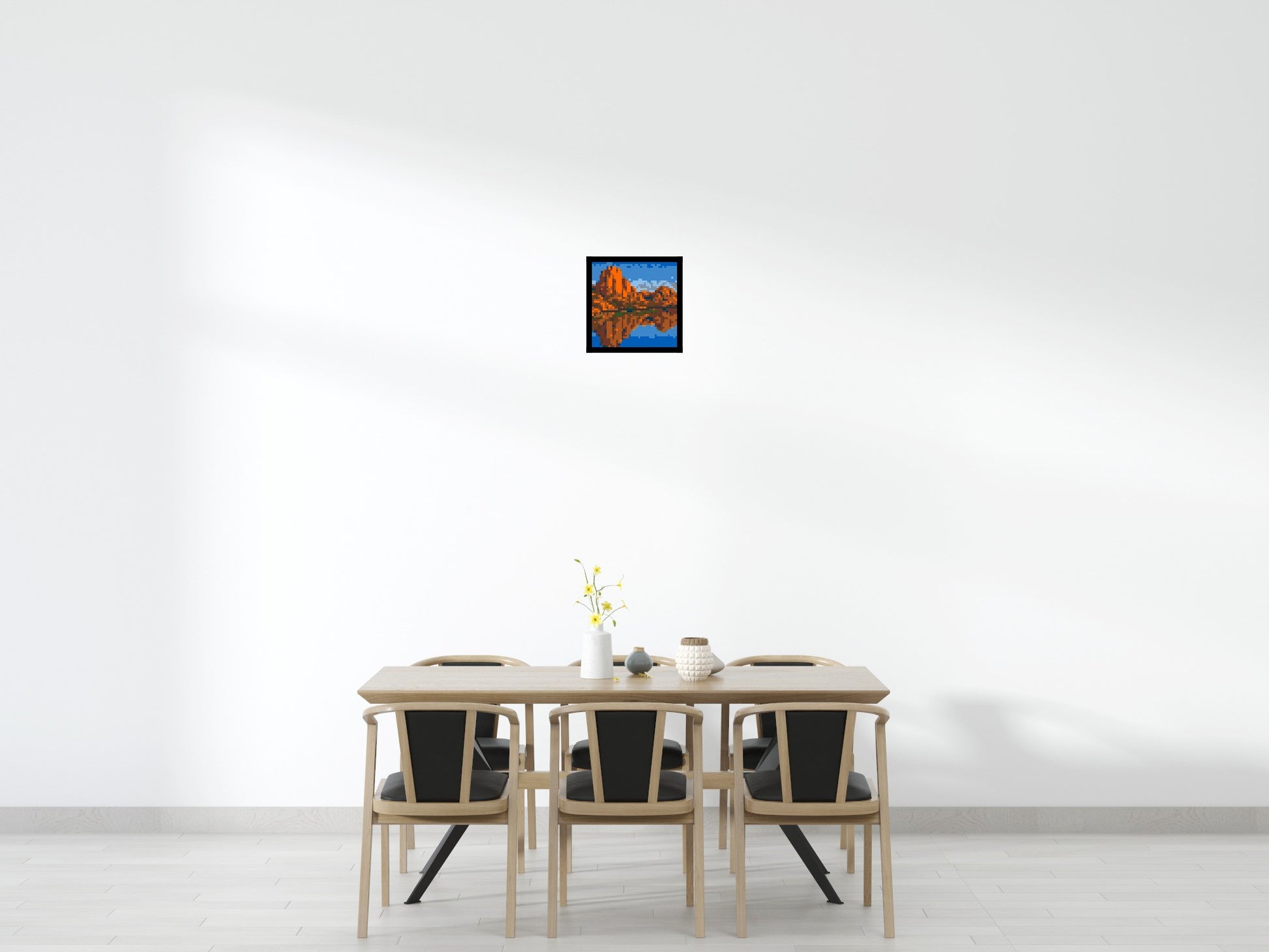 Arizona Landscape #2 - Brick Art Mosaic Kit 2x2 scene with frame
