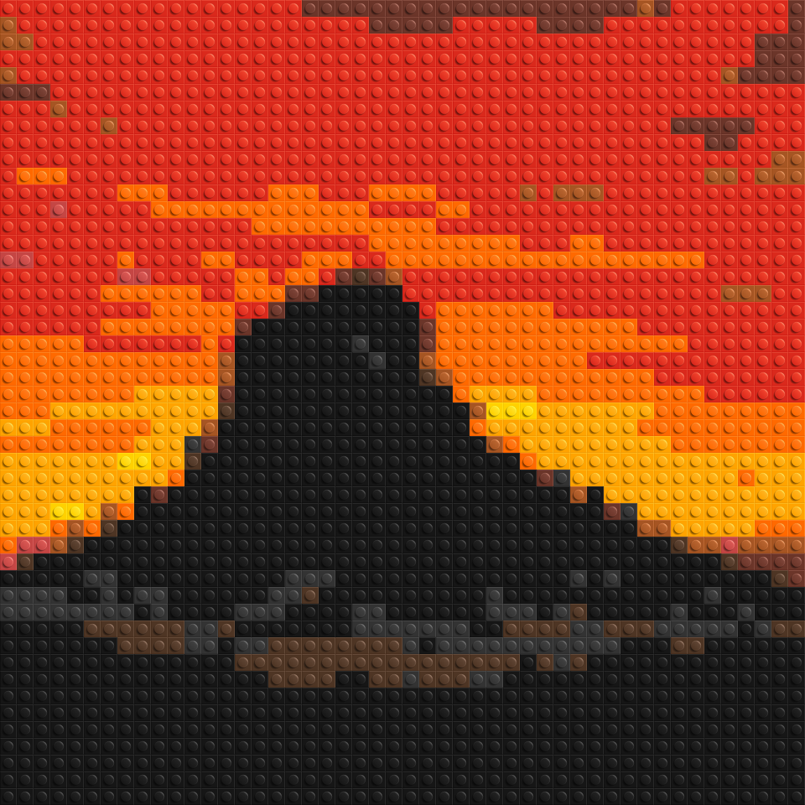 Arizona Landscape #3 - Brick Art Mosaic Kit 2x2 large