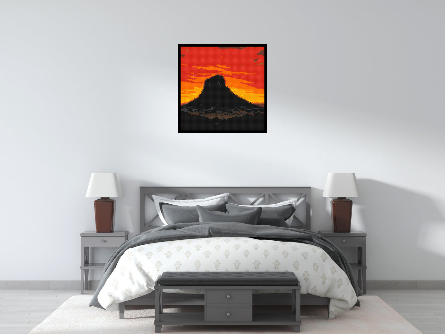 Arizona Landscape #3 - Brick Art Mosaic Kit 4x4 large