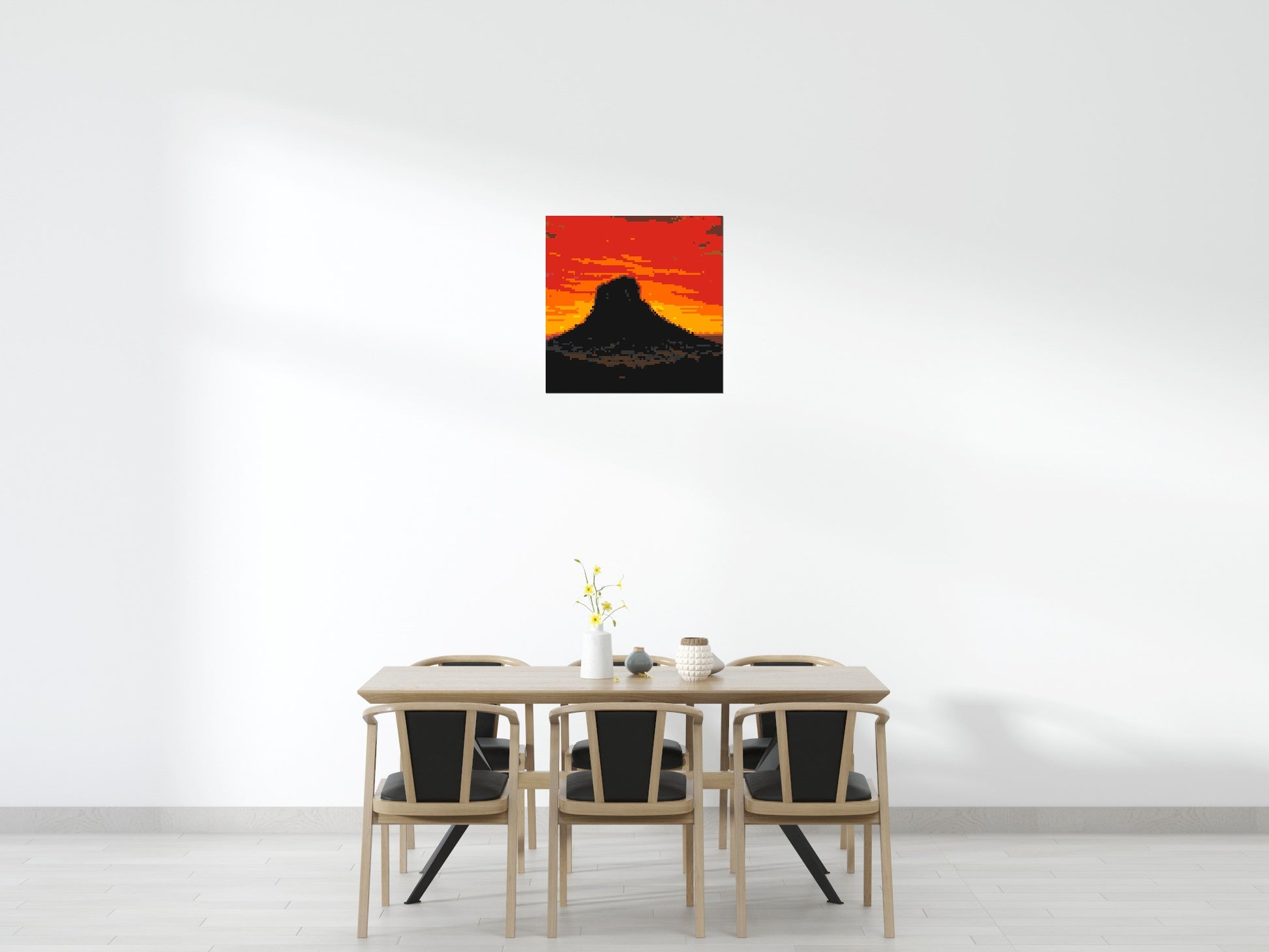 Arizona Landscape #3 - Brick Art Mosaic Kit 4x4 scene