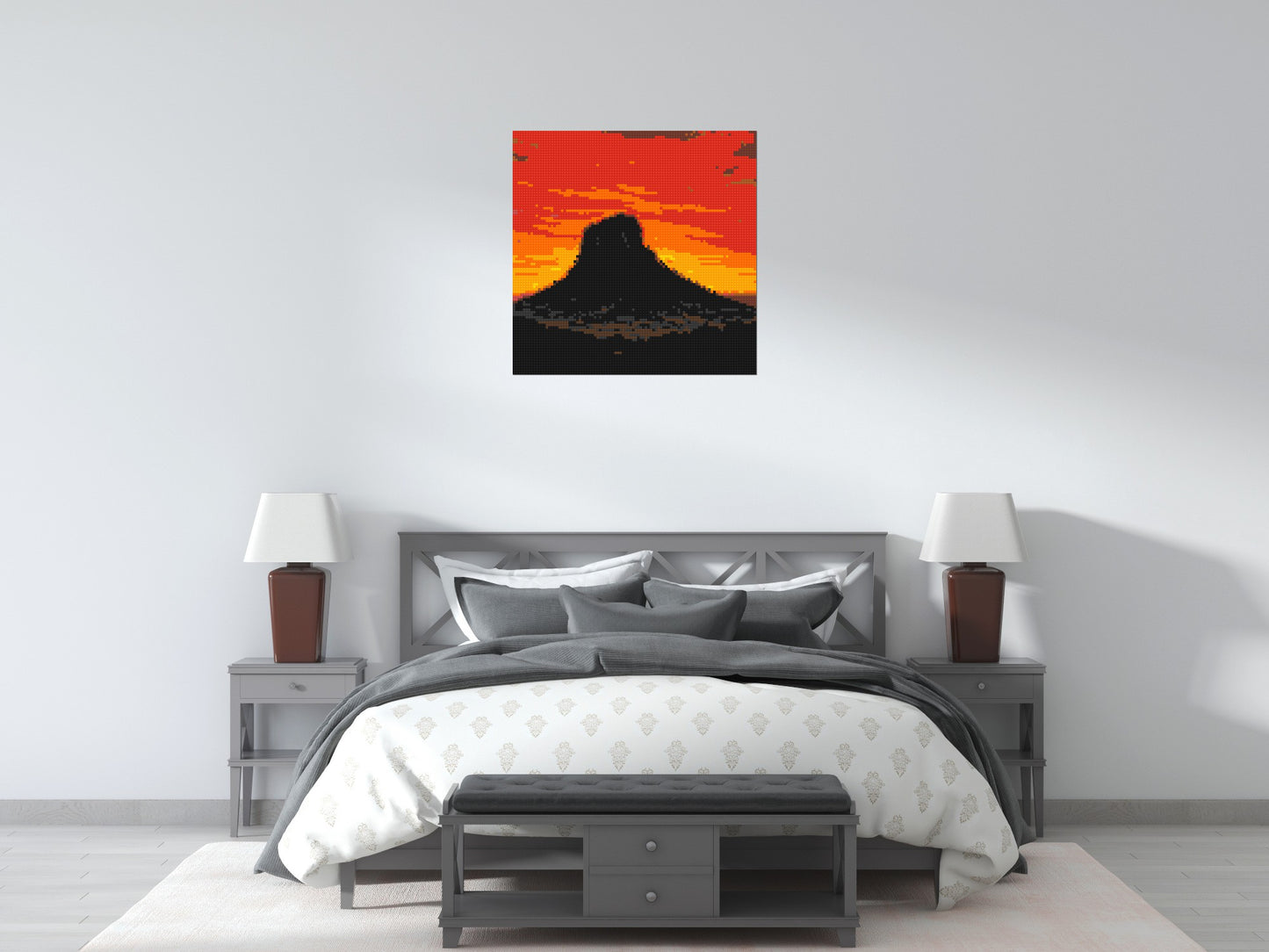 Arizona Landscape #3 - Brick Art Mosaic Kit 4x4 large