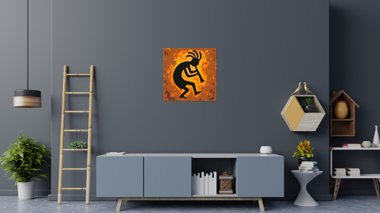 Kokopelli - Brick Art Mosaic Kit 4x4 large