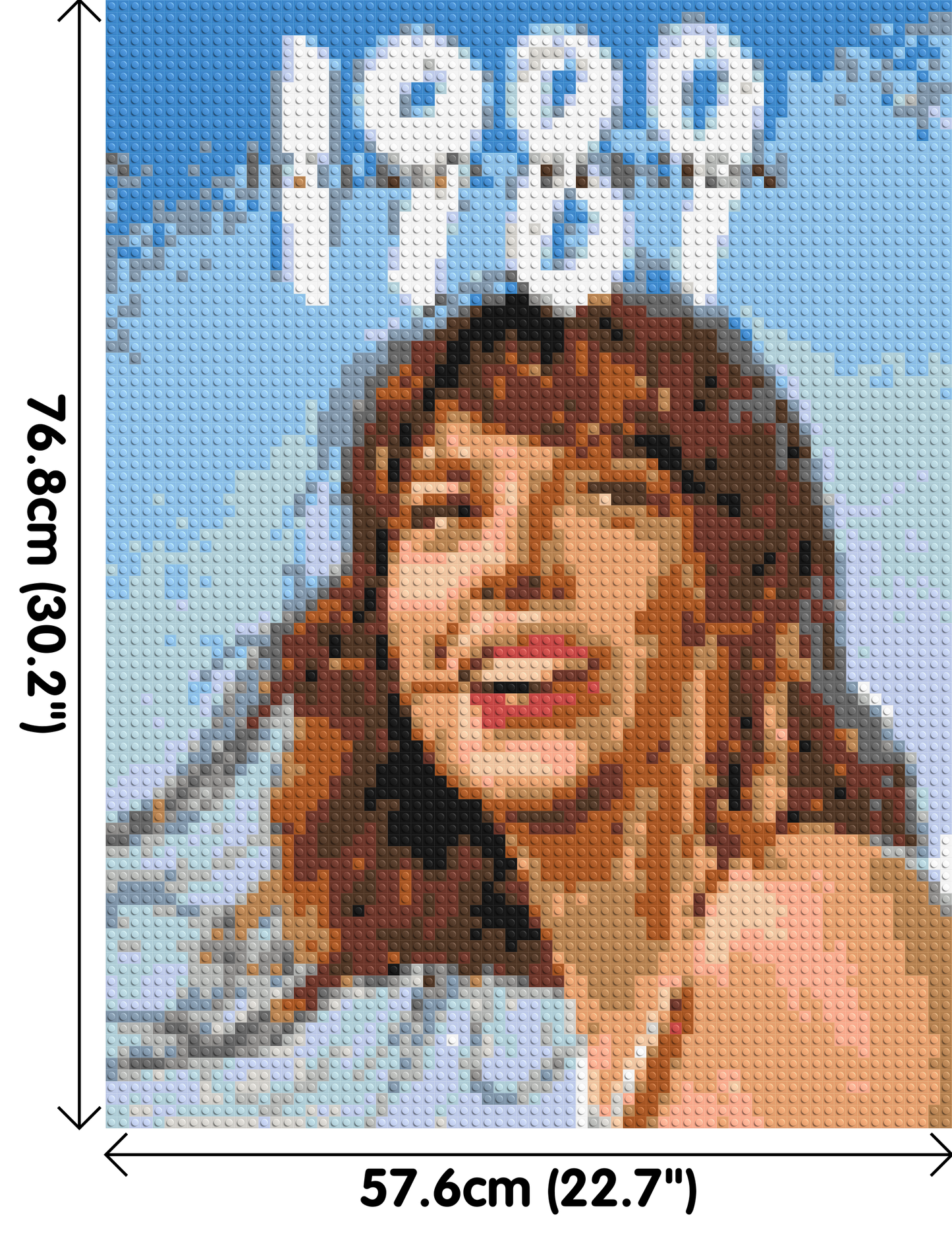 Taylor Swift (1899) - Brick Art Mosaic Kit 3x4 large
