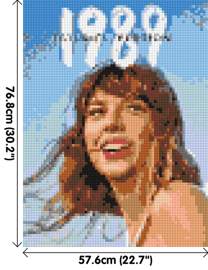 Taylor Swift (1899) - Brick Art Mosaic Kit 3x4 large