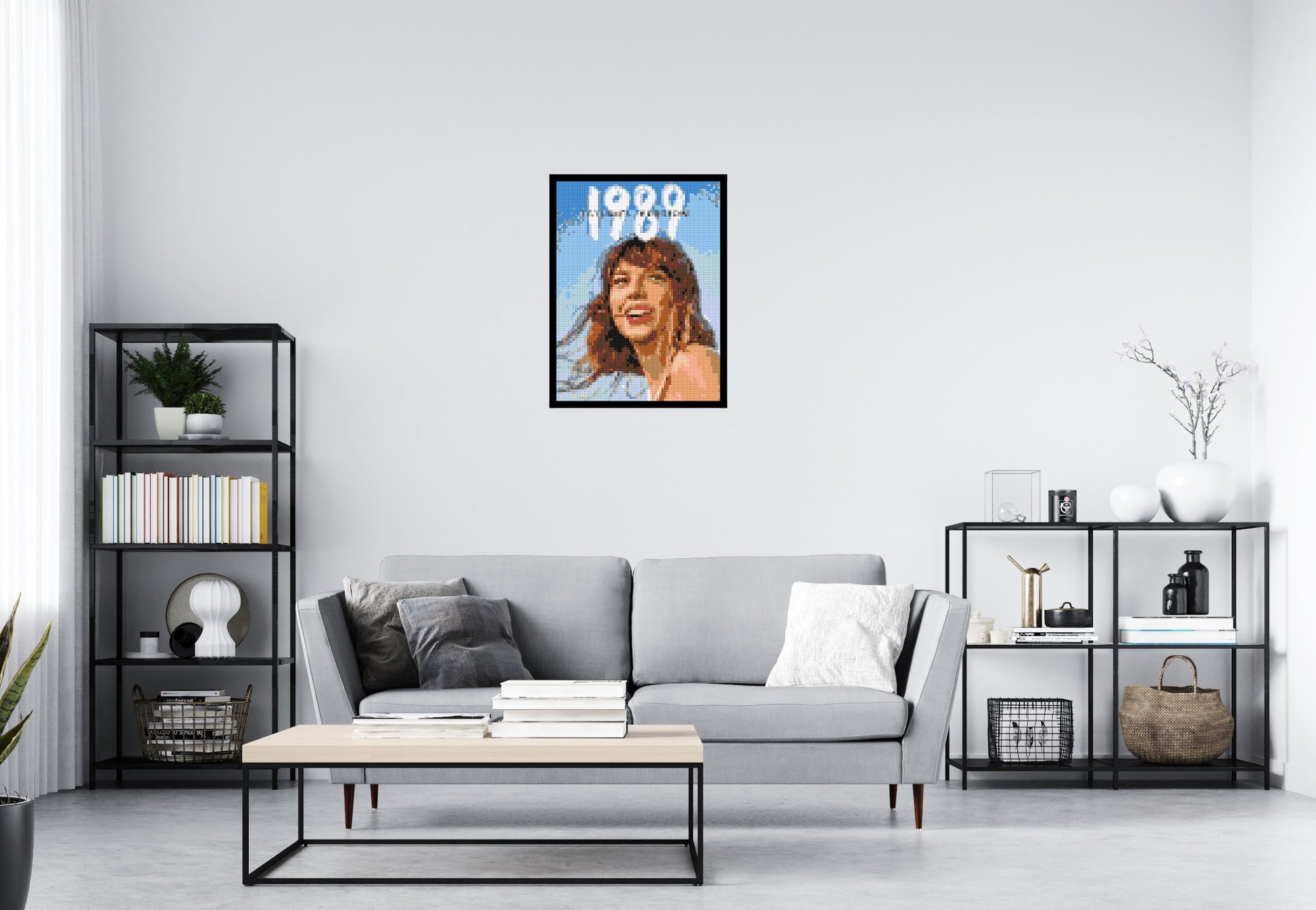 Taylor Swift (1899) - Brick Art Mosaic Kit 3x4 scene with frame