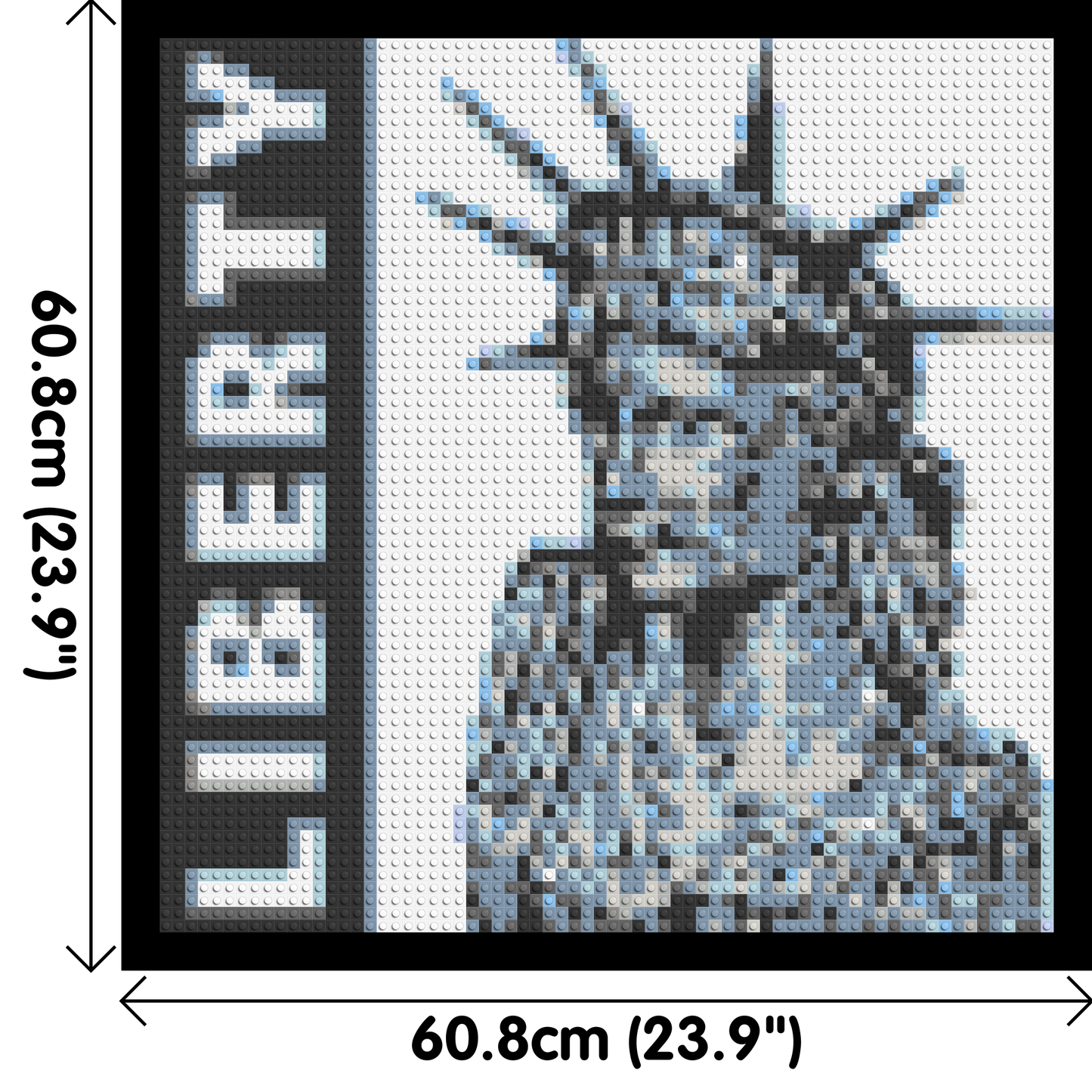 Statue of Liberty - Brick Art Mosaic Kit 3x3 large
