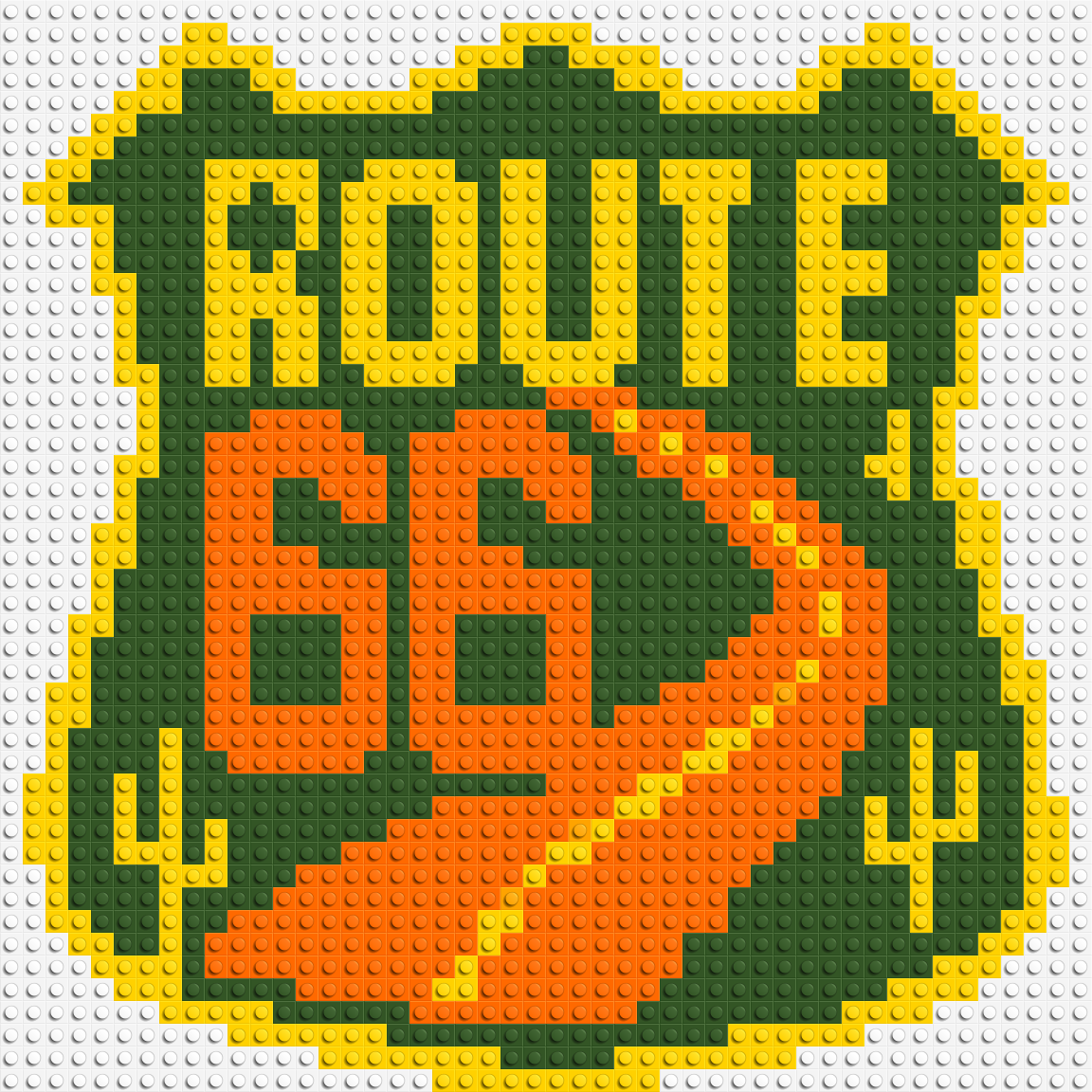 Route 66 Sign - Brick Art Mosaic Kit 2x2 large