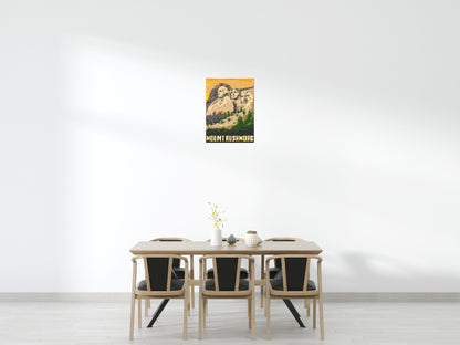 Mount Rushmore - Brick Art Mosaic Kit 3x4 large