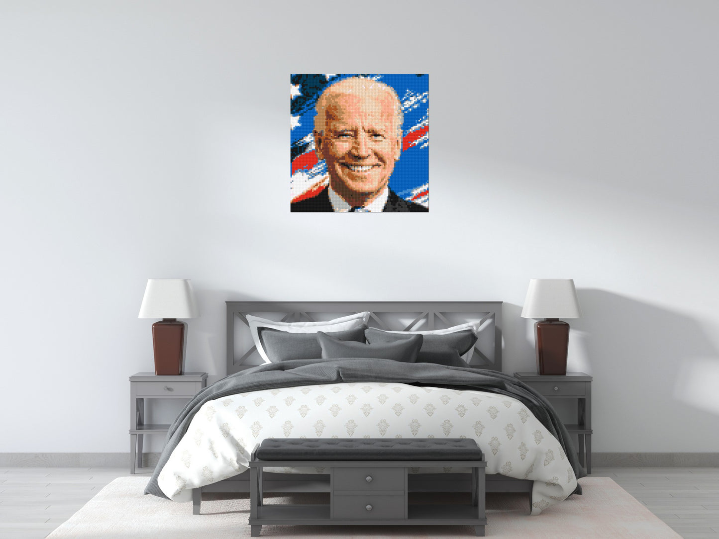 Joe Biden - Brick Art Mosaic Kit 4x4 large