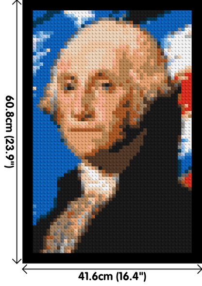 George Washington - Brick Art Mosaic Kit 2x3 large