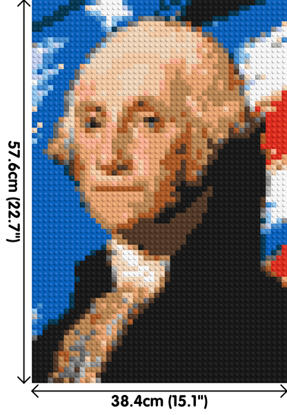 George Washington - Brick Art Mosaic Kit 2x3 large