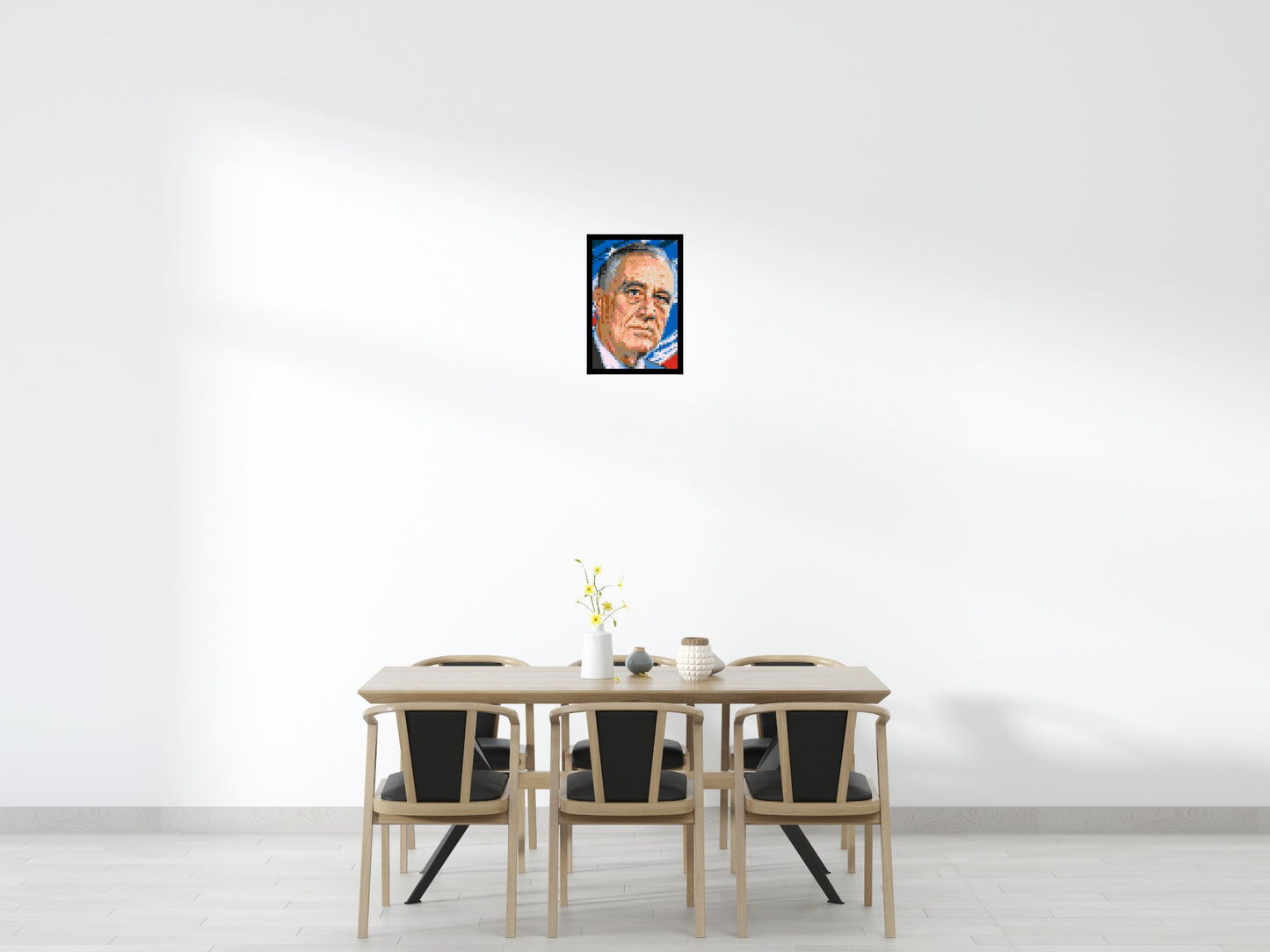 Franklin D. Roosevelt - Brick Art Mosaic Kit  2x3 large
