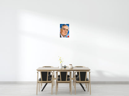 Franklin D. Roosevelt - Brick Art Mosaic Kit  2x3 large
