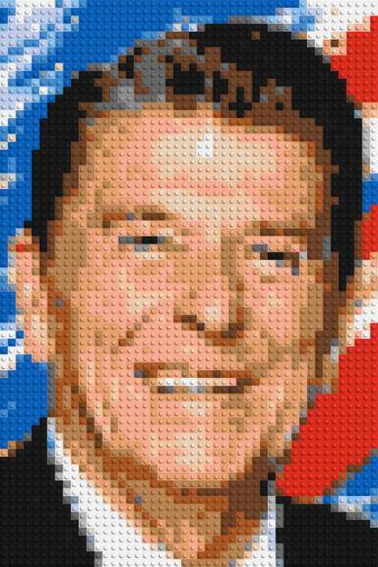 Ronald Reagan - Brick Art Mosaic Kit 2x3 large